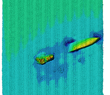sonar image of EM Clark