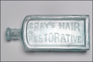 grays hair restorative bottle