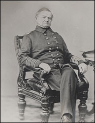 Commodore Joseph Smith became the second Chief of the Bureau of Navy Yards and Docks in 1846 and served as Chief for 23 years through the Civil War. Courtesy U.S. Naval Historical Center
