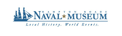 the logo of Hampton Roads Naval Museum