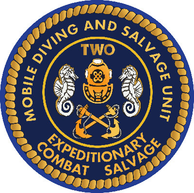 the logo of U.S. Navy Mobile Diving and Salvage Unit Two