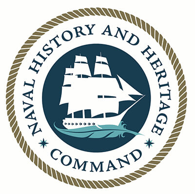 the logo of Naval History and Heritage Command