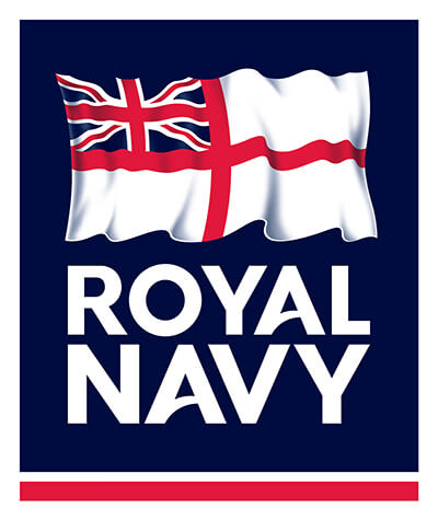 the logo of the United Kingdom's Royal Navy