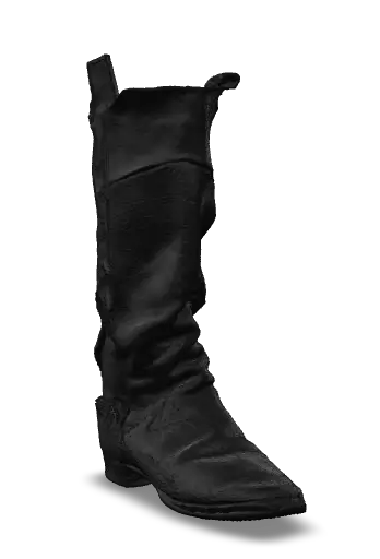 Wellington style leather boot