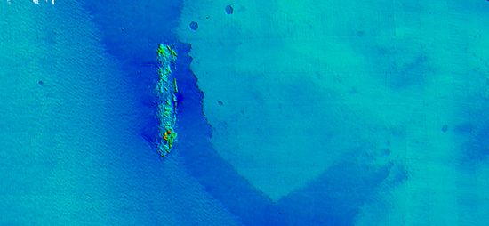 Multibeam survey of Ario wreck site