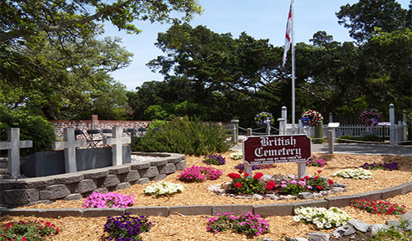 The British Cemetery on Ocracoke Island