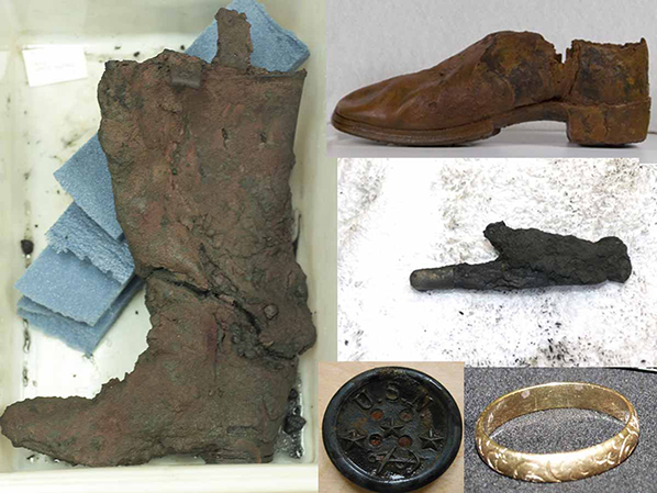 Artifacts Recovered from Monitor's Turret