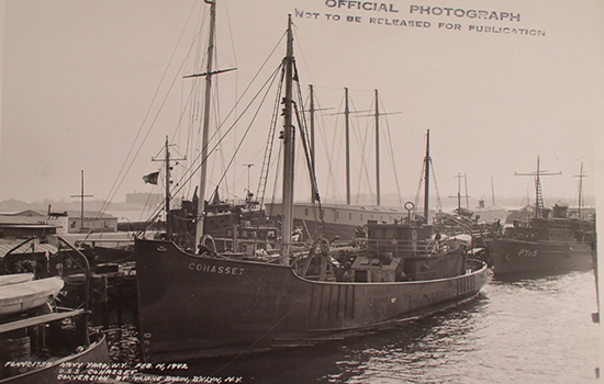 fishing trawler Cohasset that was converted to YP-389