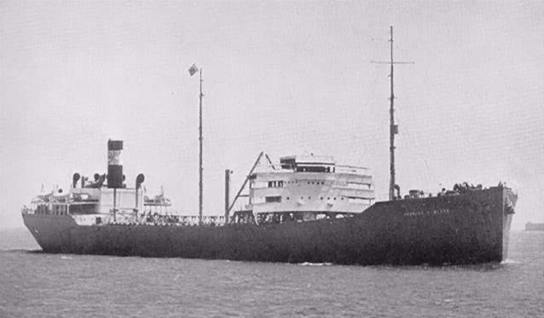 Refitted and renamed ore vessel, Venore, date and location unknown.
